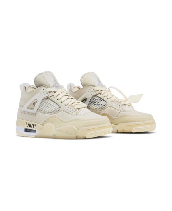 Zapatillas Jordan 4 Retro Off-White Sail - Imagen 4