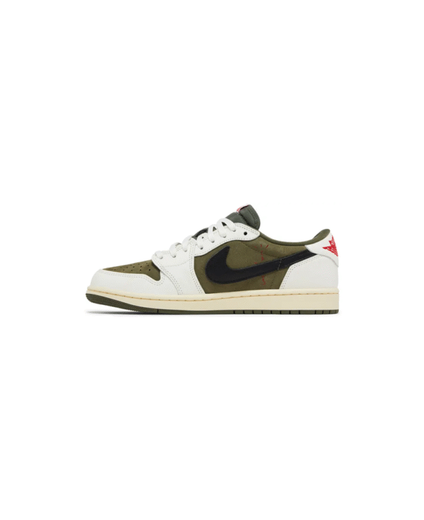 Zapatillas Jordan 1 Retro Low OG SP Travis Scott Medium Olive - Imagen 2