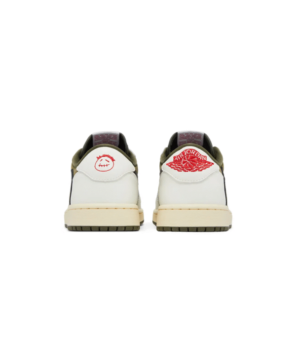 Zapatillas Jordan 1 Retro Low OG SP Travis Scott Medium Olive - Imagen 4