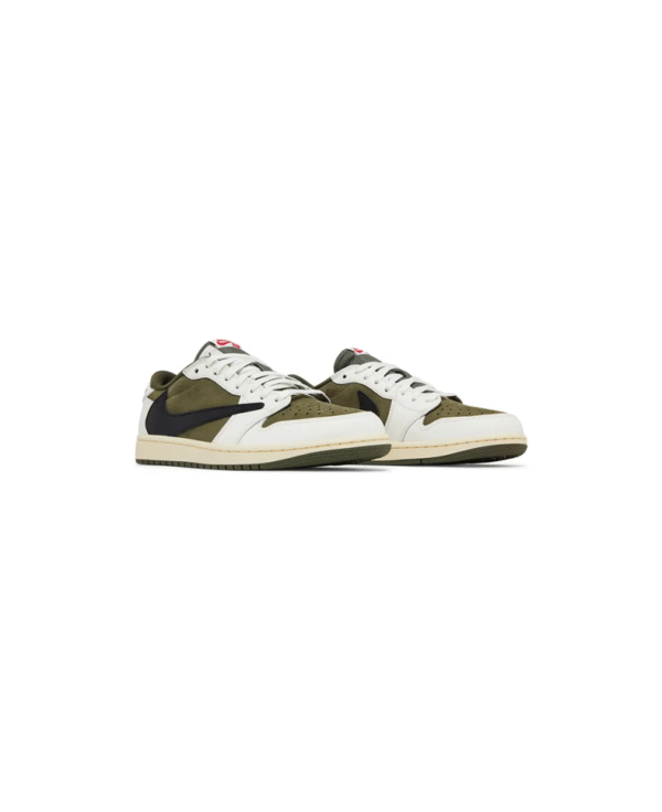 Zapatillas Jordan 1 Retro Low OG SP Travis Scott Medium Olive - Imagen 3