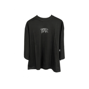 Remera Boxy Fear Black
